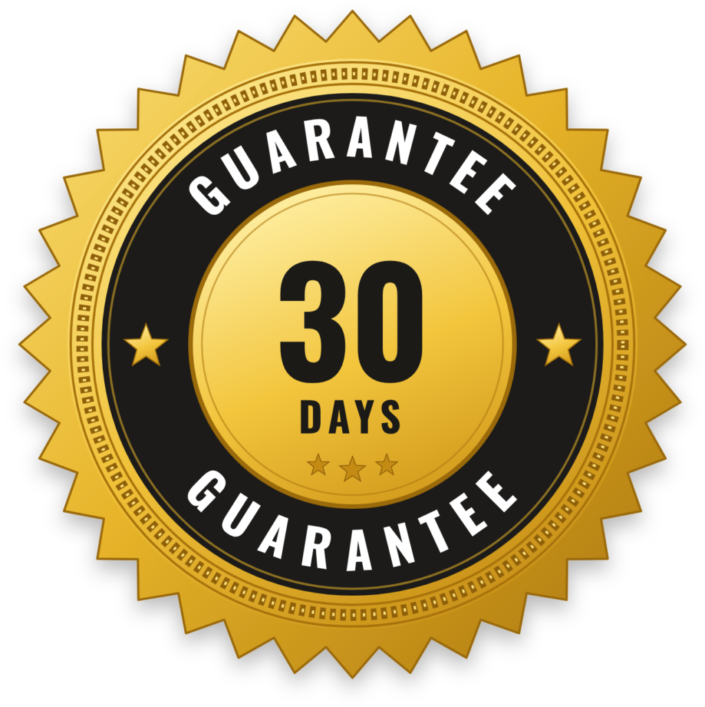 Talon Mechanical 30-day guarantee